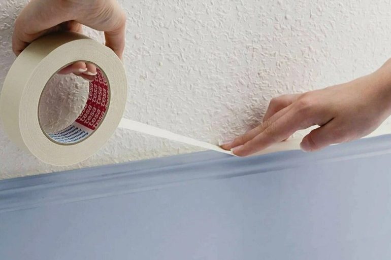 Малярный скотч для декорирования и художественных работ