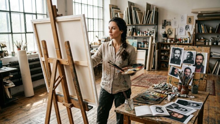 Сколько времени пишется портрет маслом: Этапы создания от начала до конца